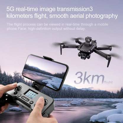 V198 GPS Drone For Xiaomi with 8K Professional HD Camera, 5G WiFi, Obstacle Avoidance, Optical Flow, Brushless, Foldable Quadcopter