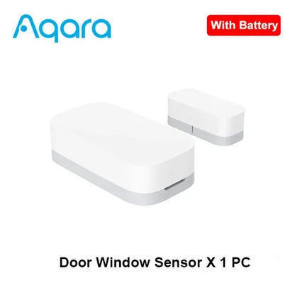 Aqara Mini Smart Door/Window Sensor | ZigBee Wireless, Apple HomeKit Compatible, Real-time Alerts