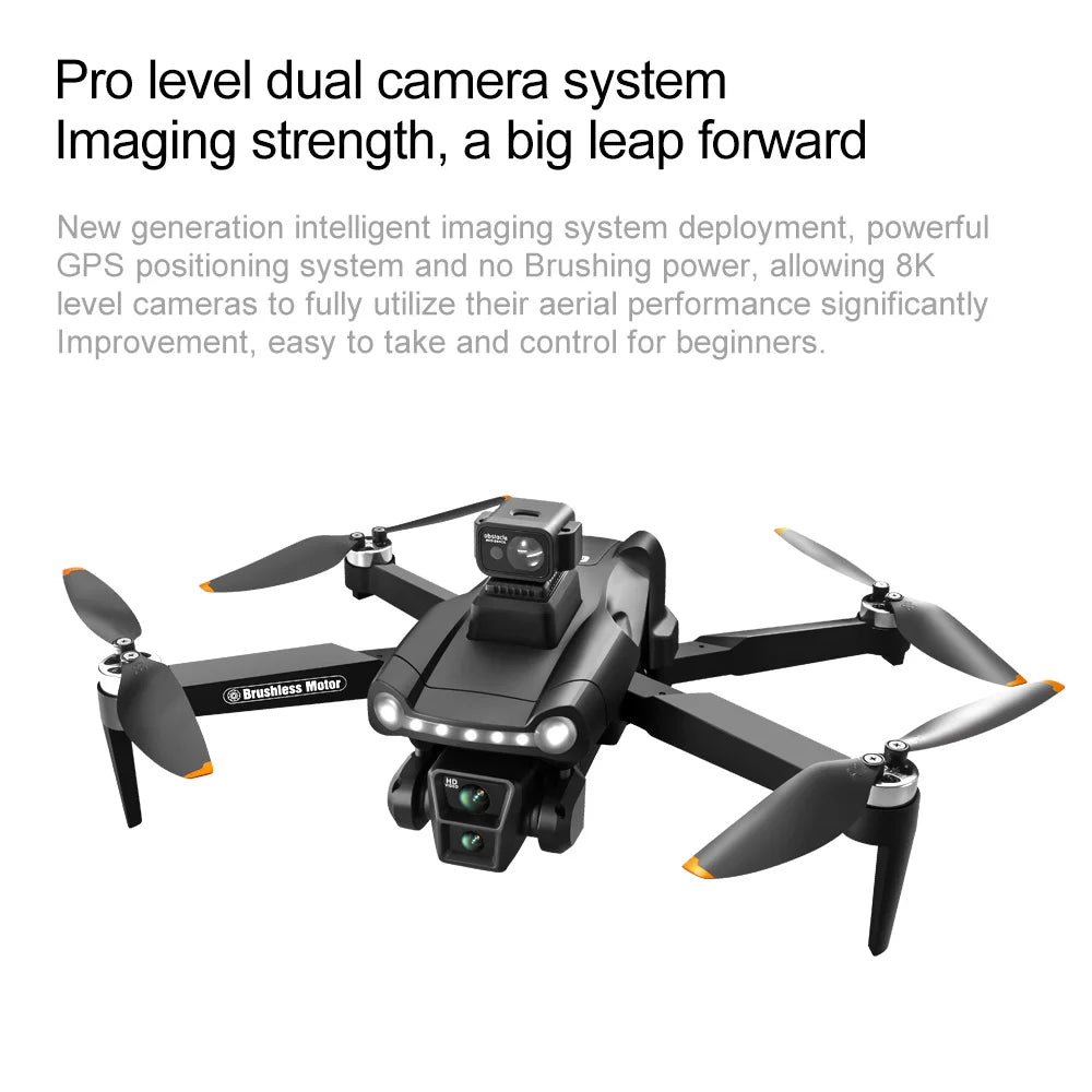 V198 GPS Drone For Xiaomi with 8K Professional HD Camera, 5G WiFi, Obstacle Avoidance, Optical Flow, Brushless, Foldable Quadcopter