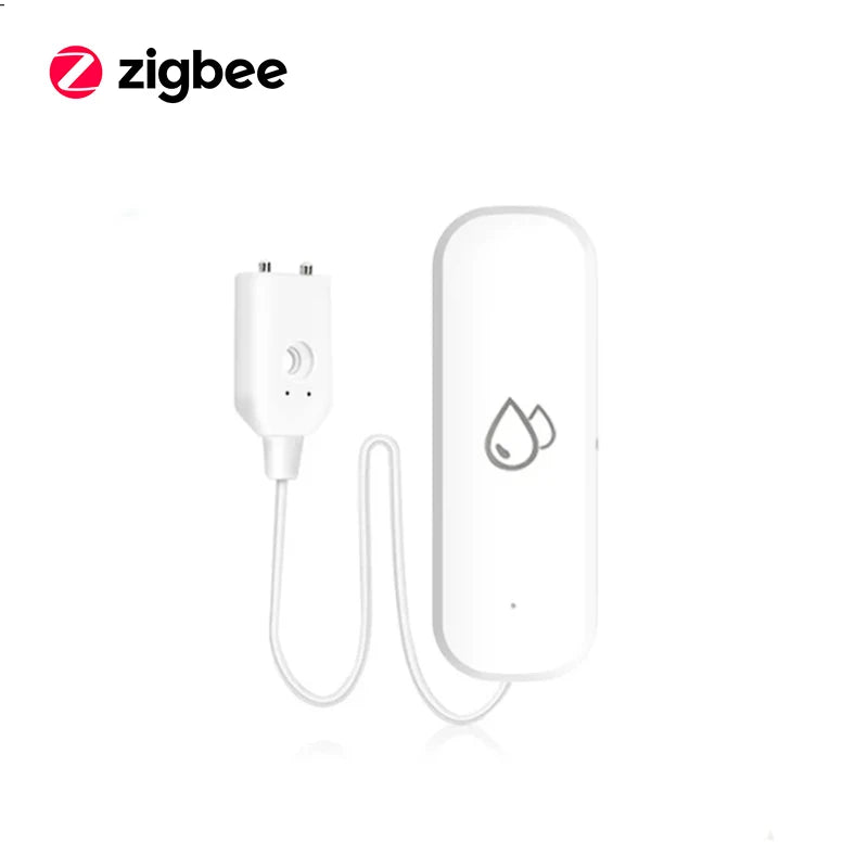 Tuya WiFi/ZigBee Water Sensor – Leakage Alarm, Flood Leak Detector for Smart Home Protection