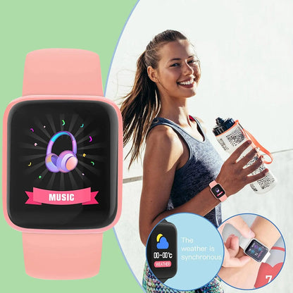 Y68 D20 Multifunctional Smartwatch – Fitness Tracker & Bluetooth Connected