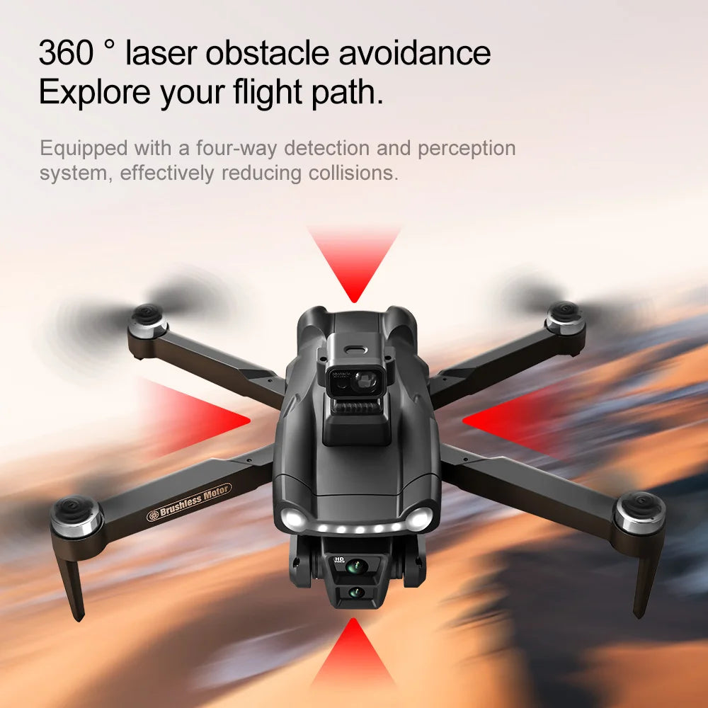 V198 GPS Drone For Xiaomi with 8K Professional HD Camera, 5G WiFi, Obstacle Avoidance, Optical Flow, Brushless, Foldable Quadcopter