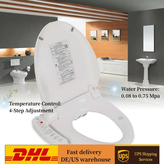 Electric Smart Toilet – Heated Seat & Automatic Cleaning