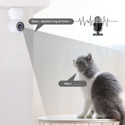 High Resolution Security Camera with 2-Way Talk and Motion Detection for Home, Baby, and Pet Monitoring