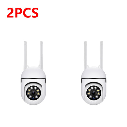 A7 Wireless 2.4G WiFi Security Camera – 2MP Night Vision Mini Camera with Two-Way Audio & 360° Viewing Angle