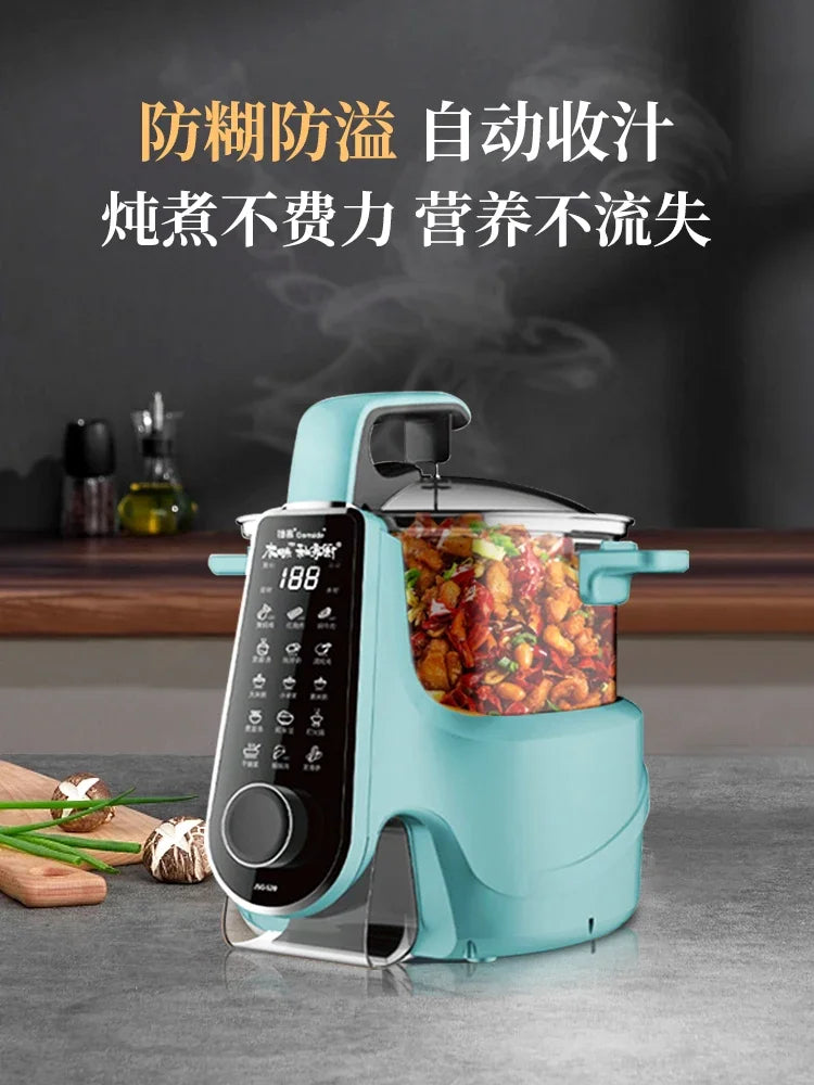 Intelligent Cooking Machine 3L Fully Automatic Multi-function Reservation Kitchen Household Cooking Pot