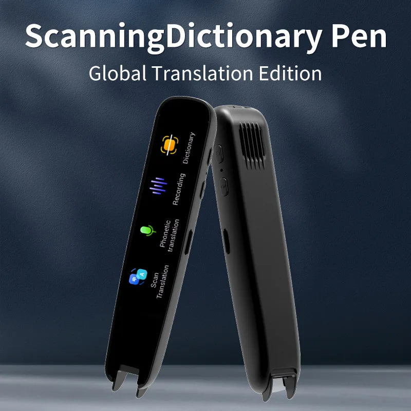 Offline Translation Pen for Teacher-Student Dictionary, English Intelligent Scanning Point Reading, 123 Languages Translator Pen